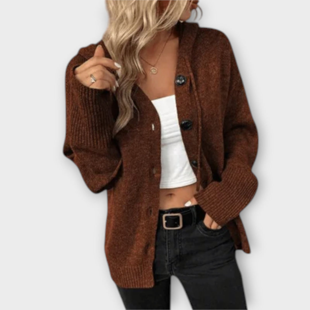 Brigitte | Strickjacke mit Knöpfe