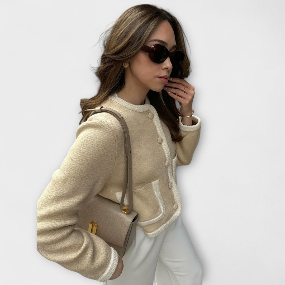 Hannah | Klassische Jacke mit Ziertaschen