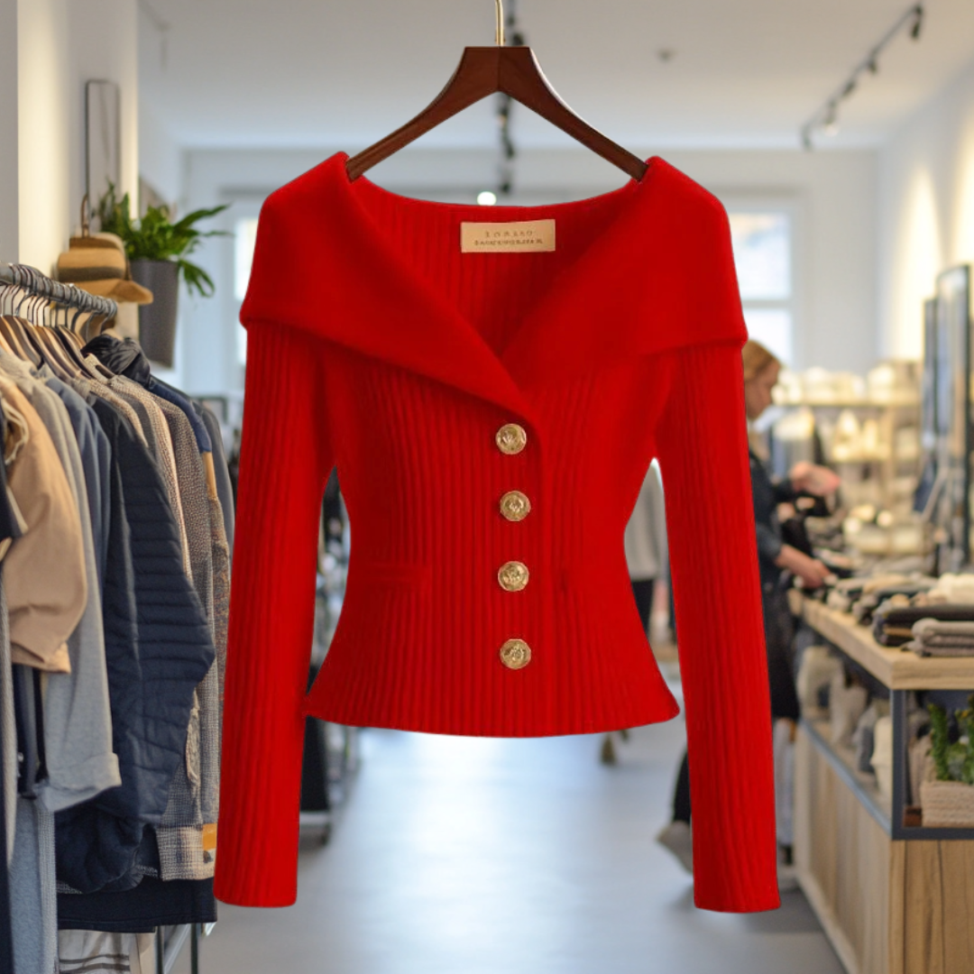Karla | Luxuriöse Strickjacke