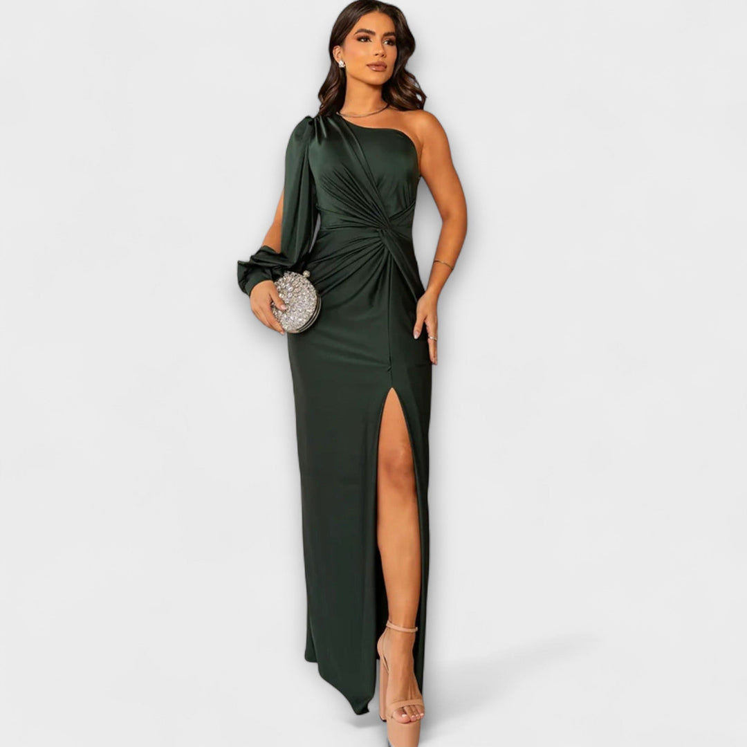 Roswitha | Elegantes Kleid mit Raffinesse