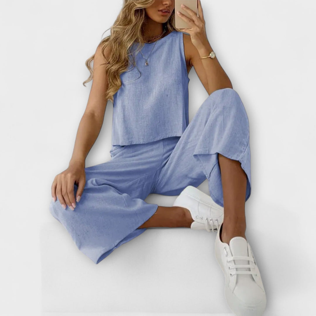 Lina | Leinen-Duo-Set