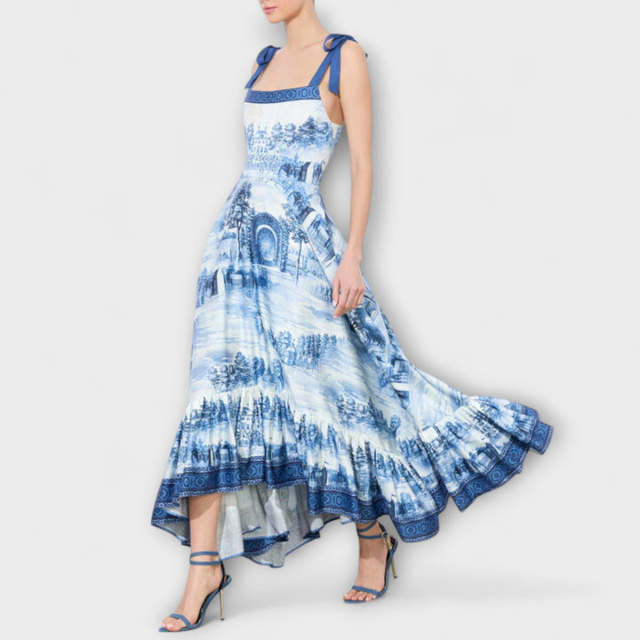 Natascha | Charmantes Blumenkleid Maxi