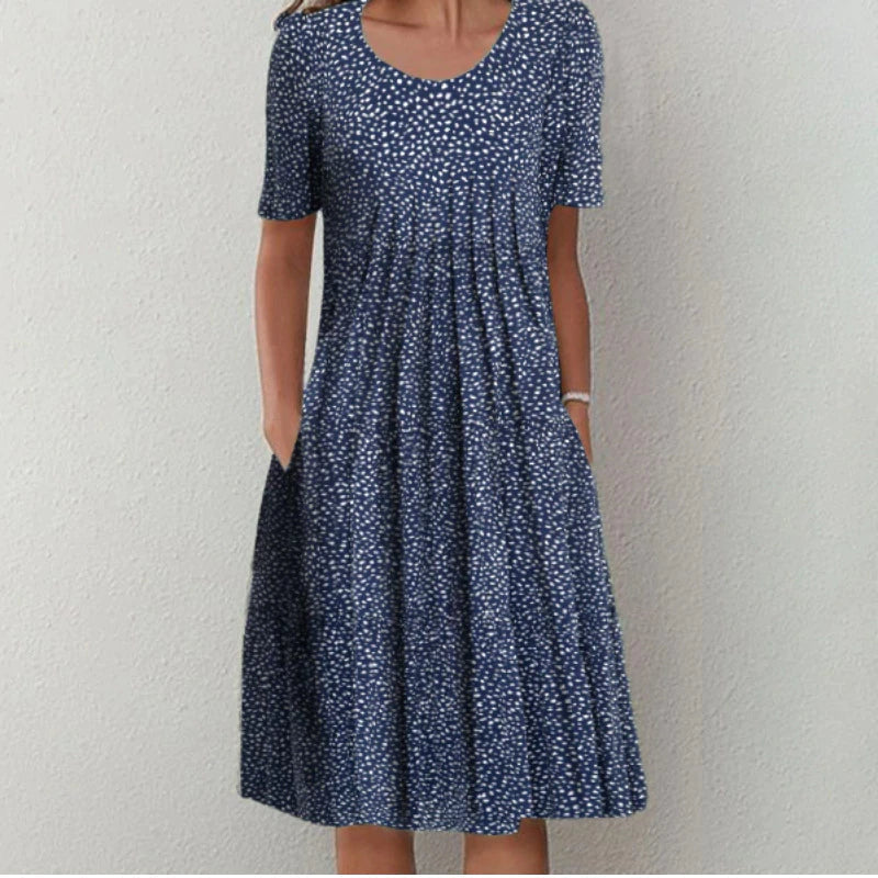 Henriette | Midi-Kleid mit Schichten