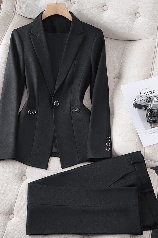 Rita | Grünes Blazer-Set