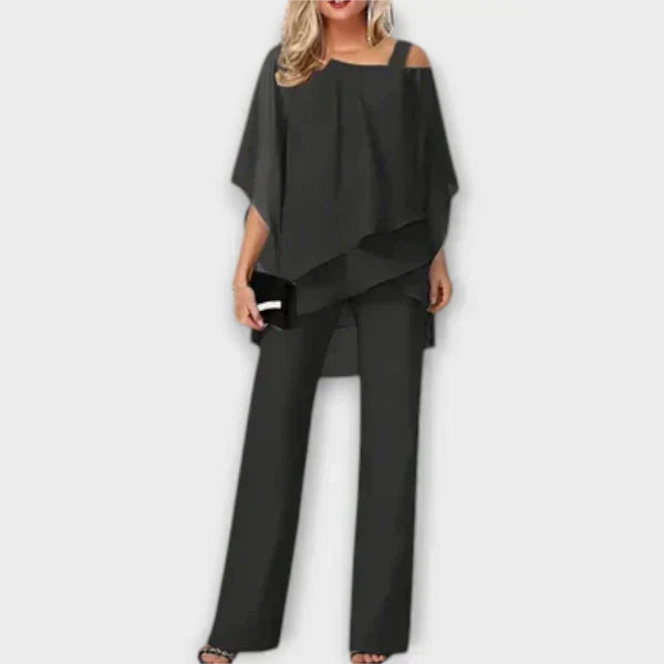 Konstanze | Chiffon-Abend-Set