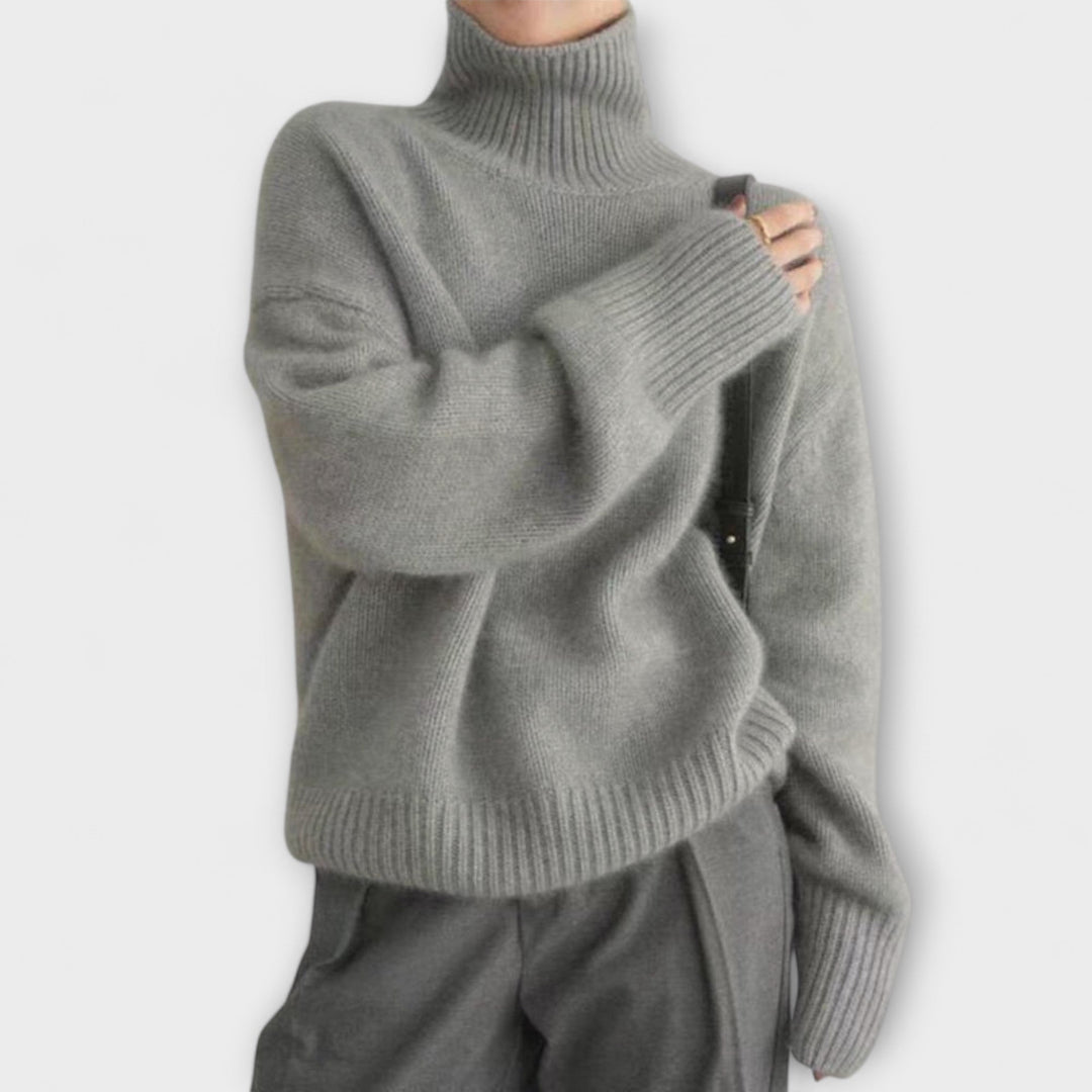 Yasmin | Kaschmir-Rollkragenpullover für Damen
