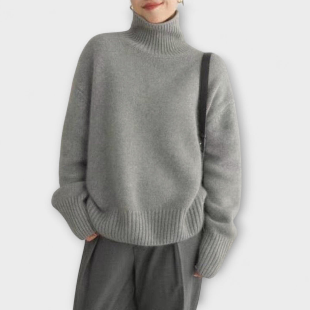 Yasmin | Kaschmir-Rollkragenpullover für Damen