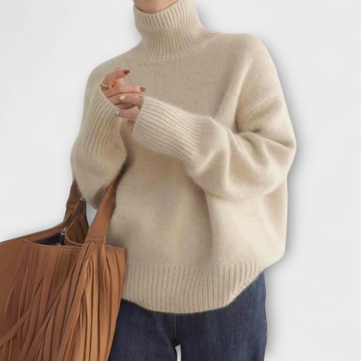 Yasmin | Kaschmir-Rollkragenpullover für Damen
