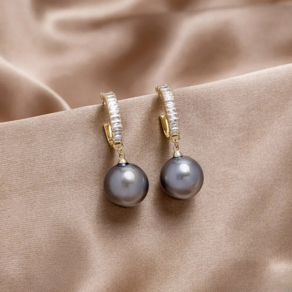 Birgit | Elegante Ohrringe mit Perlen-Akzenten