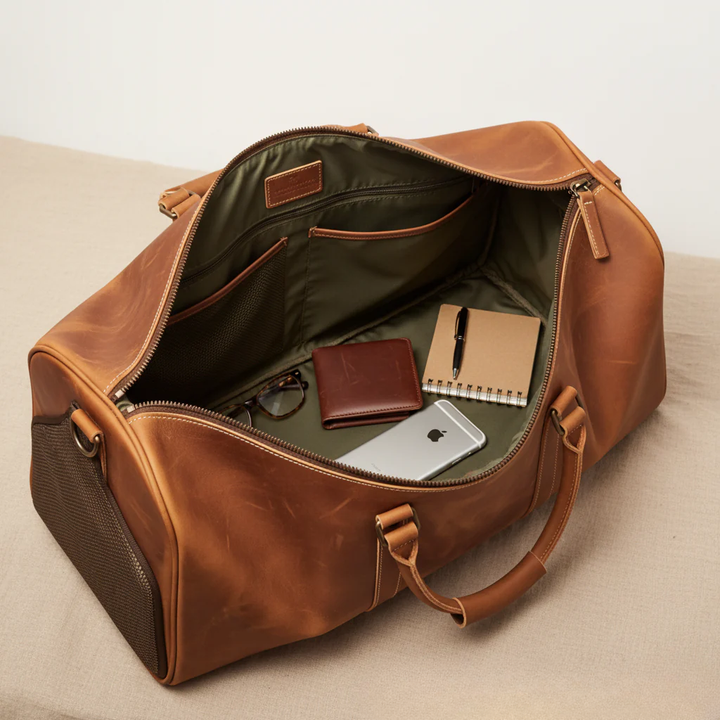 Marion | Callahan Leder-Reisetasche