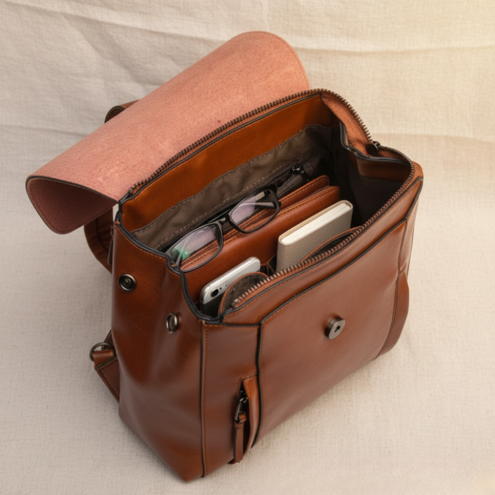 Hannelore | Theo Leder-Rucksack