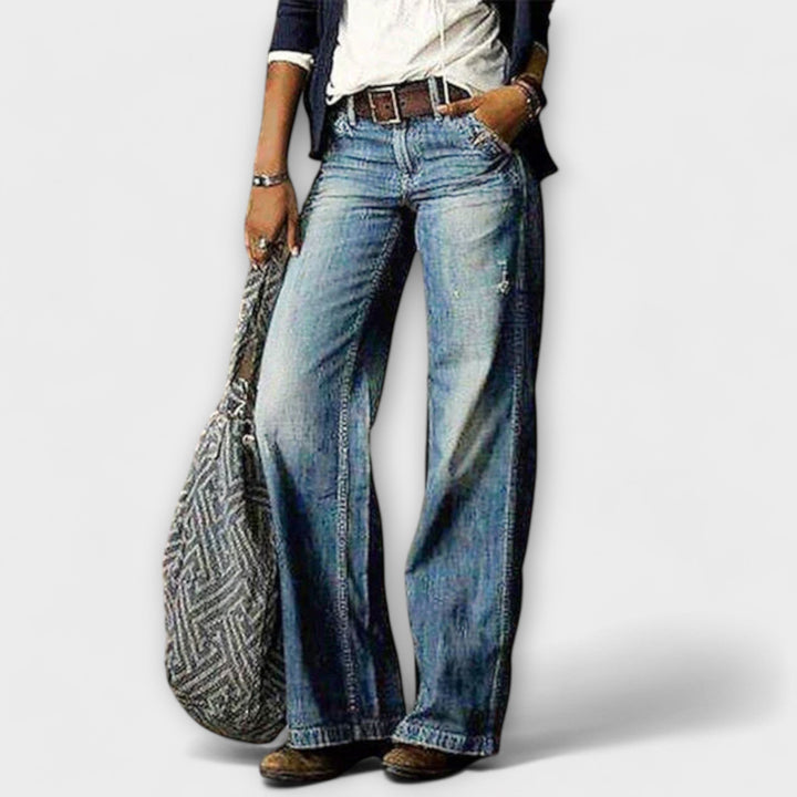 Amelie | Jeans-Hose mit weitem Bein