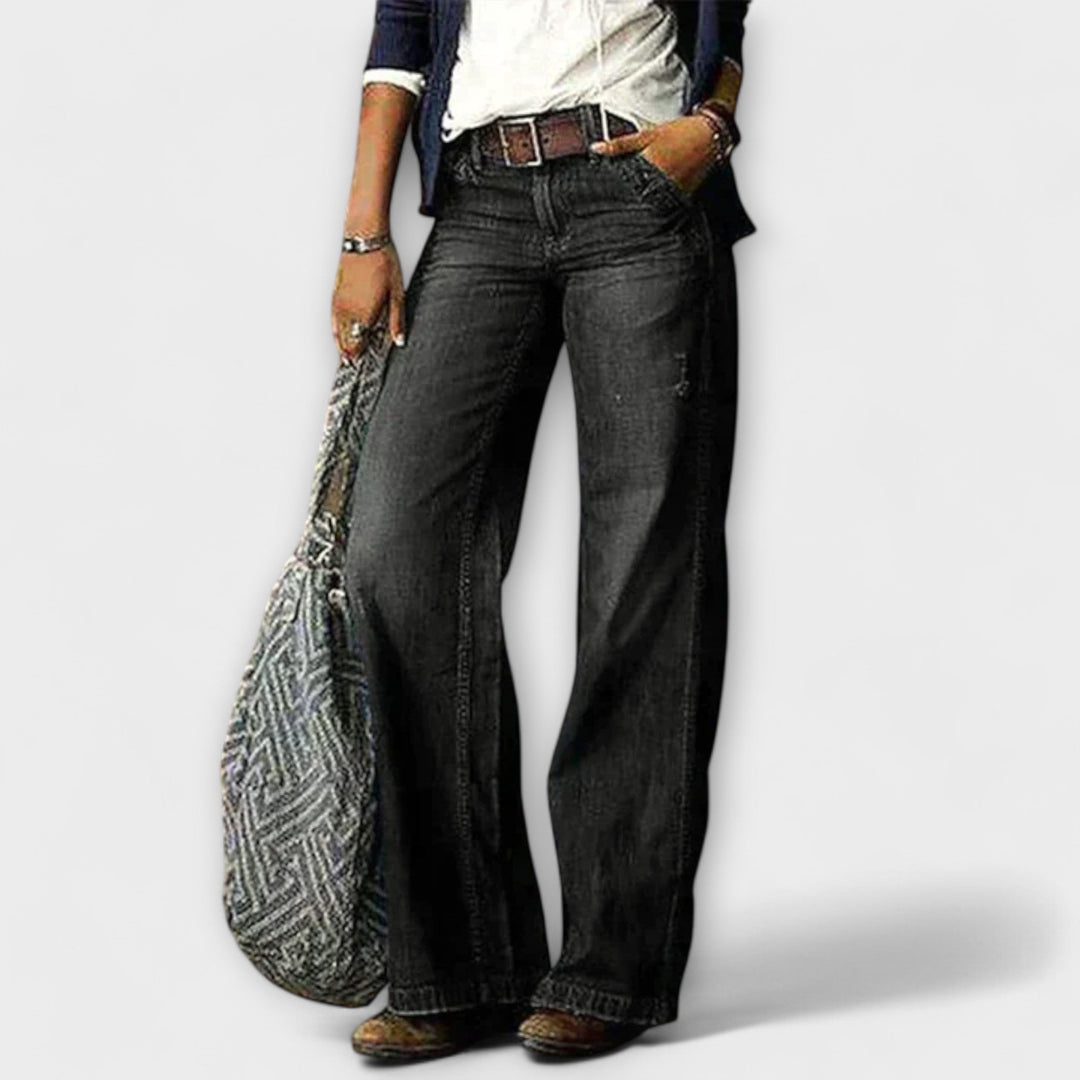 Amelie | Jeans-Hose mit weitem Bein