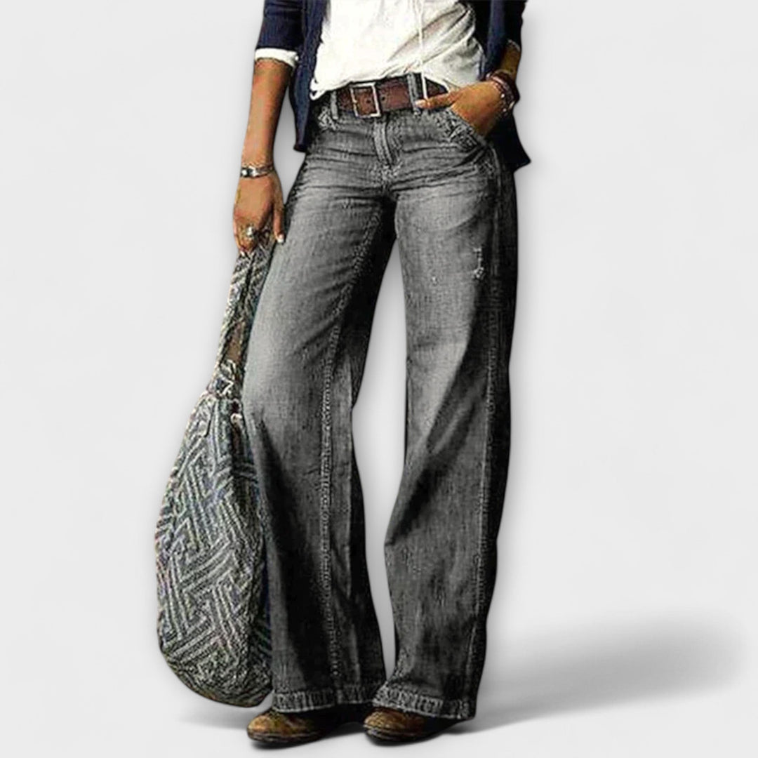 Amelie | Jeans-Hose mit weitem Bein
