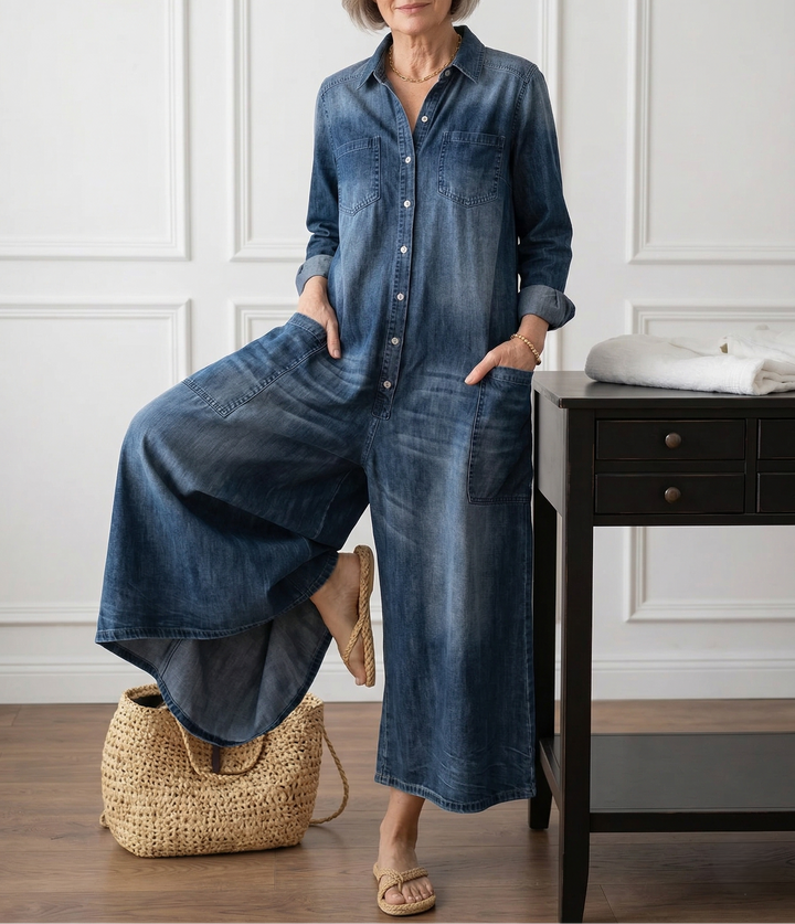 Monika - Denim-Overall aus Baumwolle