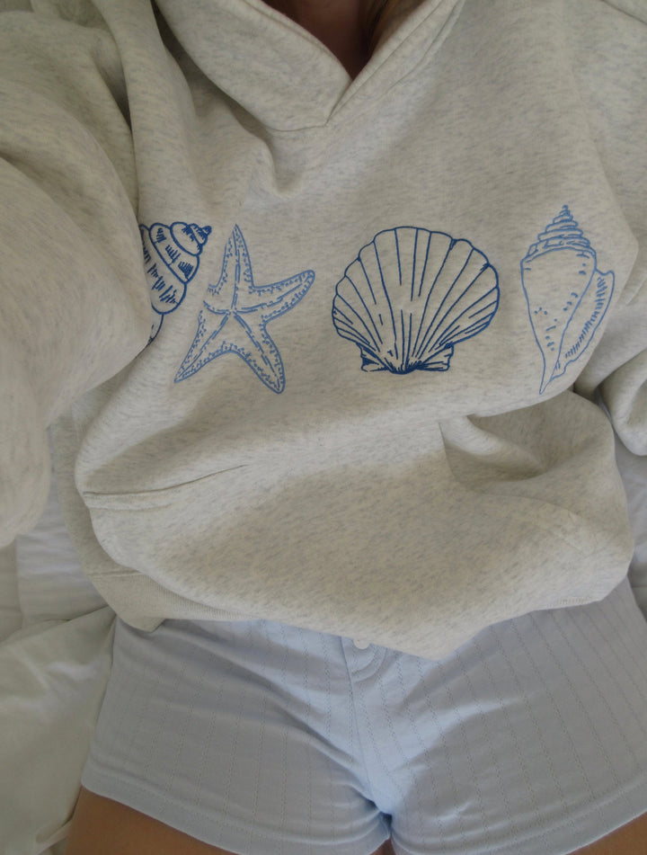 Ocenia | Sweatshirt mit Muschelmotiv