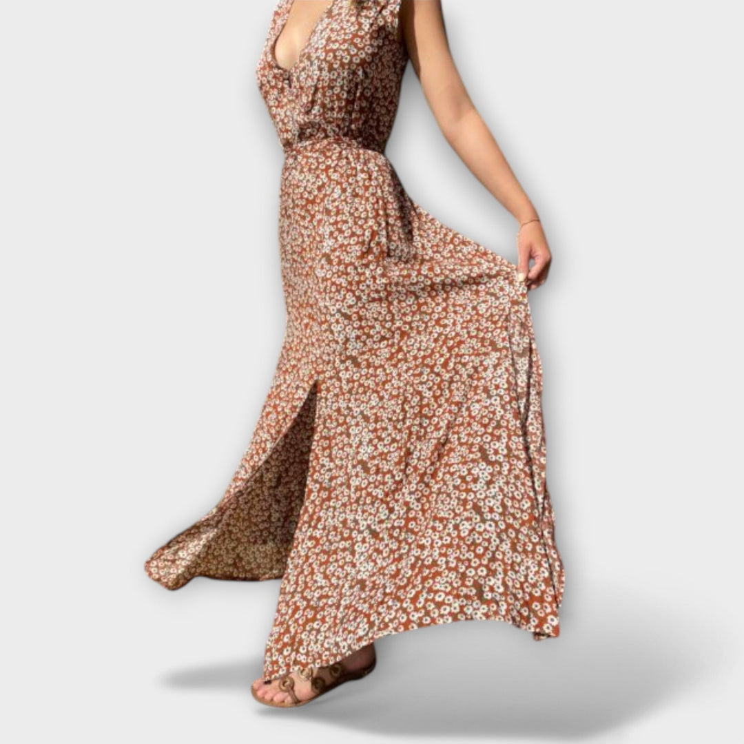 Cora | Boho Maxikleid