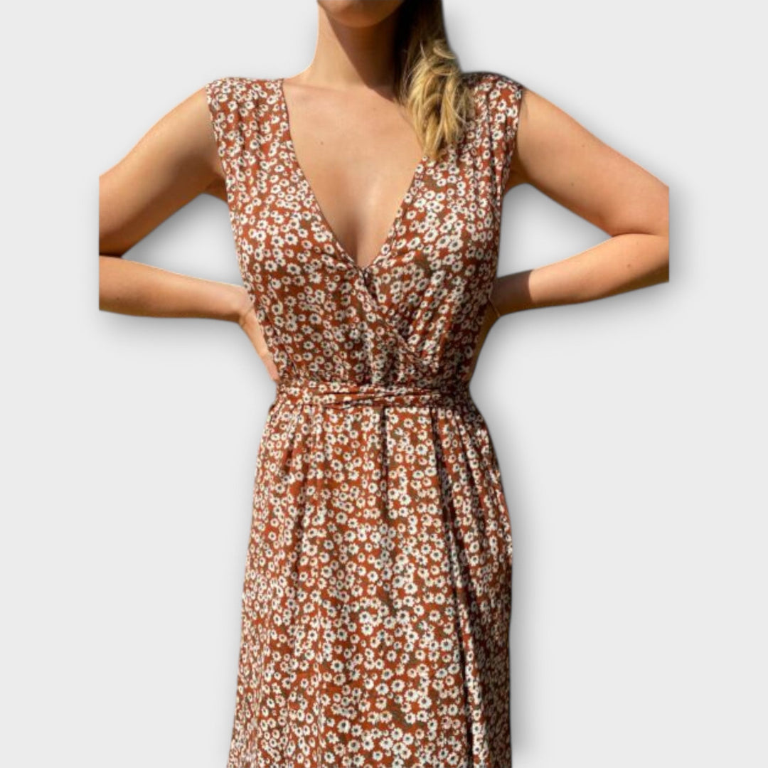 Cora | Boho Maxikleid
