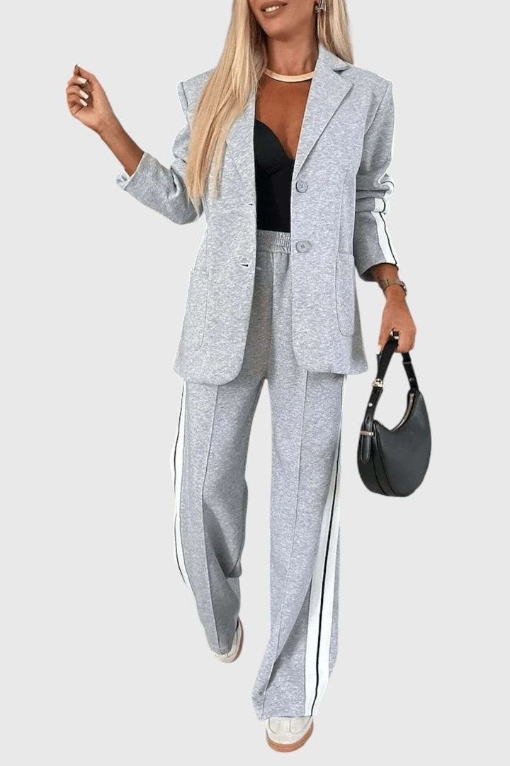 Lara | Schwarzes Business-Set