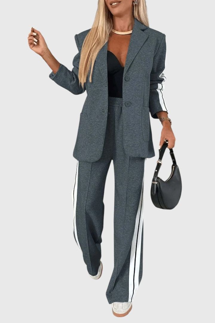 Lara | Schwarzes Business-Set
