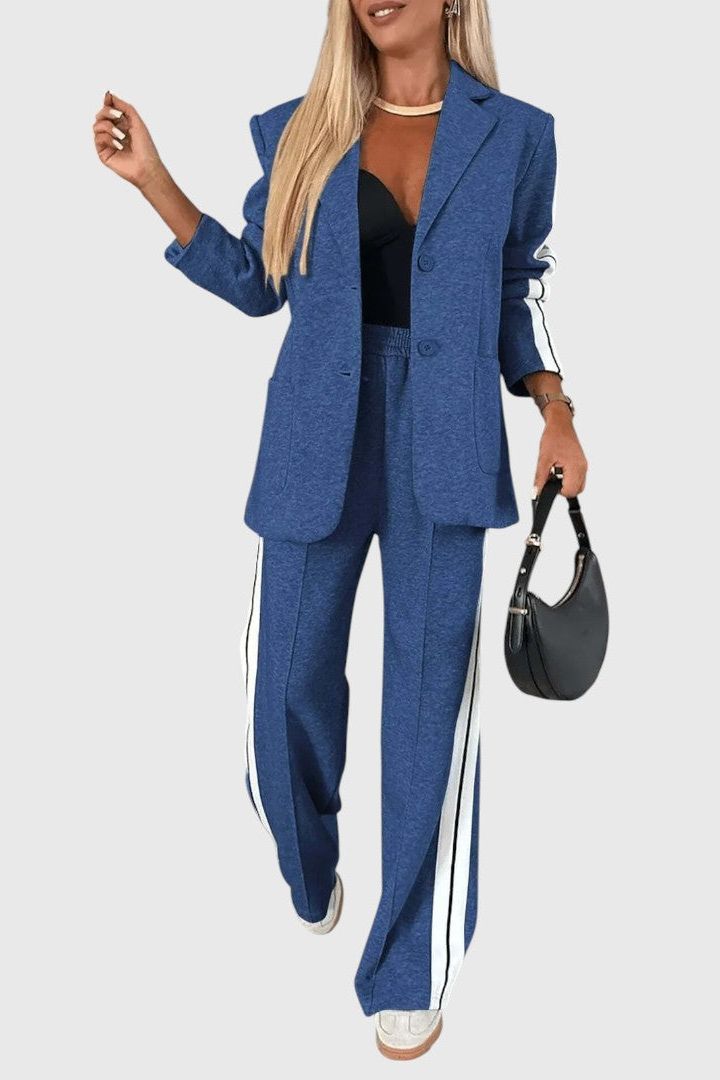 Lara | Schwarzes Business-Set