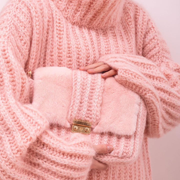 Elisa | Weicher langärmeliger Damen-Kapuzenpullover