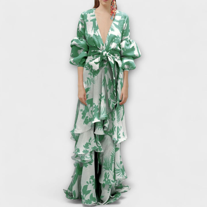 Meike | Chiffon-Festtagskleid