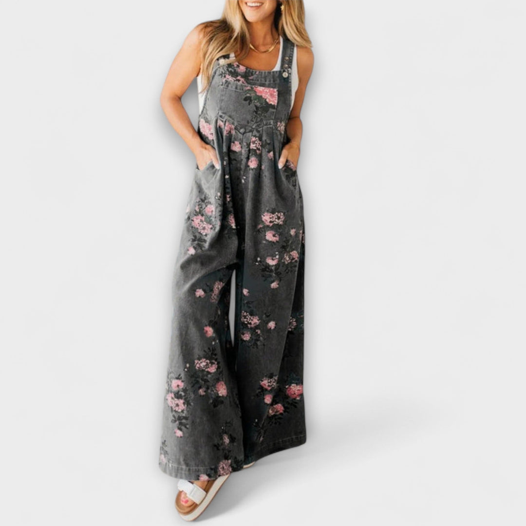 Reinhild | Entspannte Passform Jeans Latzhose