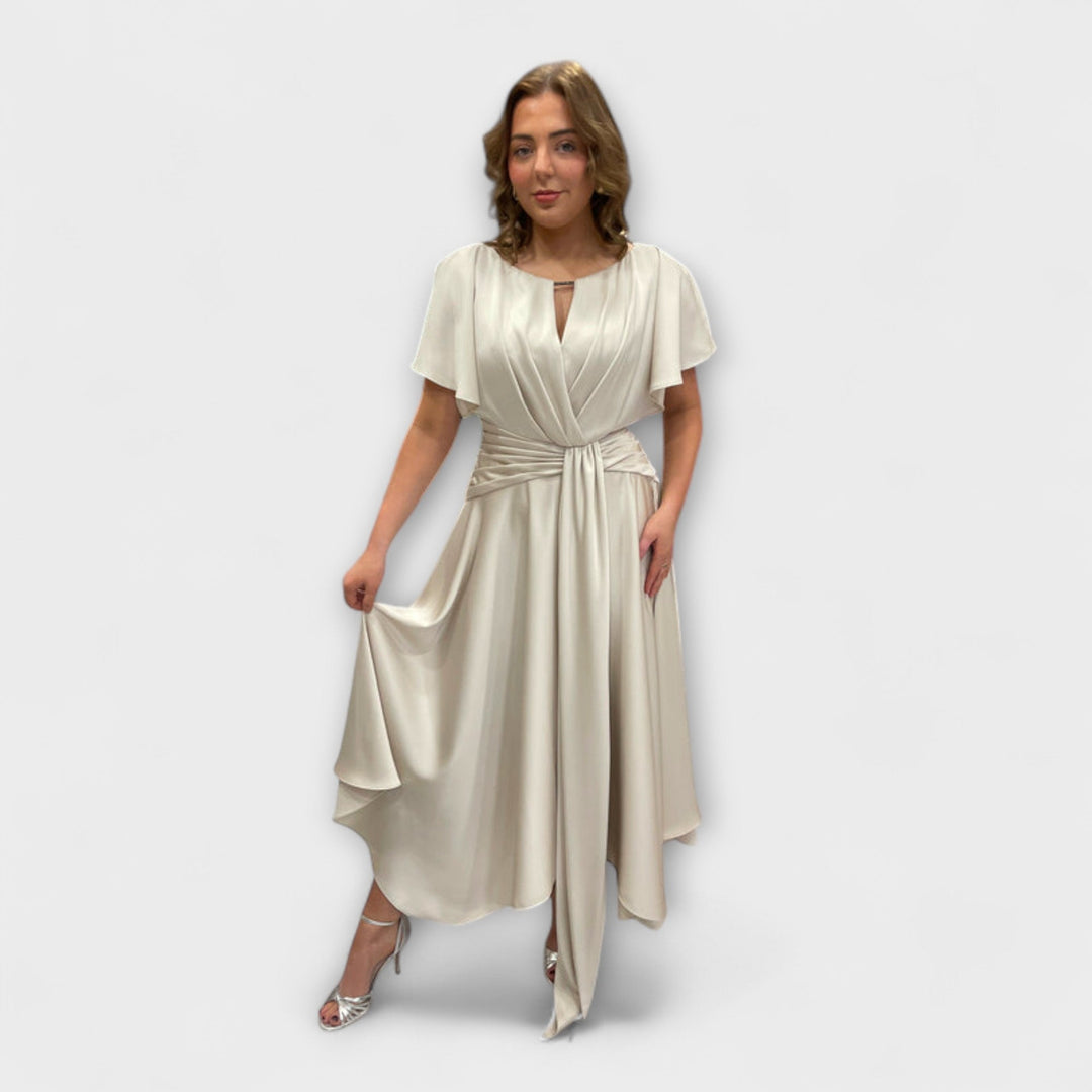 Maja | Maisonel Drapiertes Rockkleid