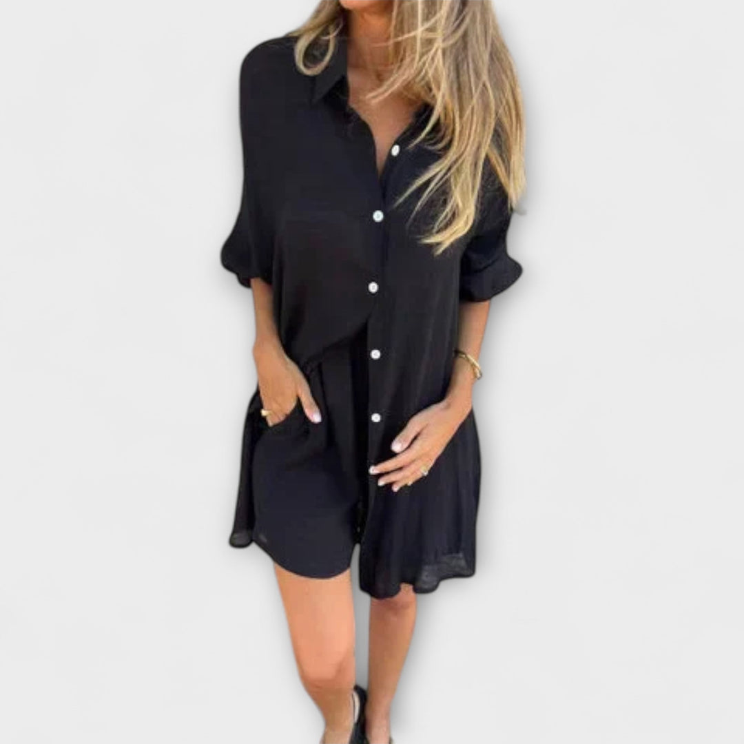 Lara | Blusen-Shorts-Set