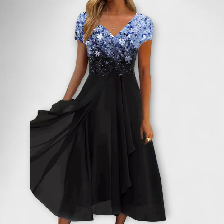 Leonie | Damen Chiffon Partykleid