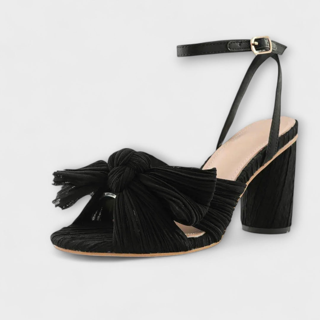 Rebecca | Sandalen mit dicker Schleife