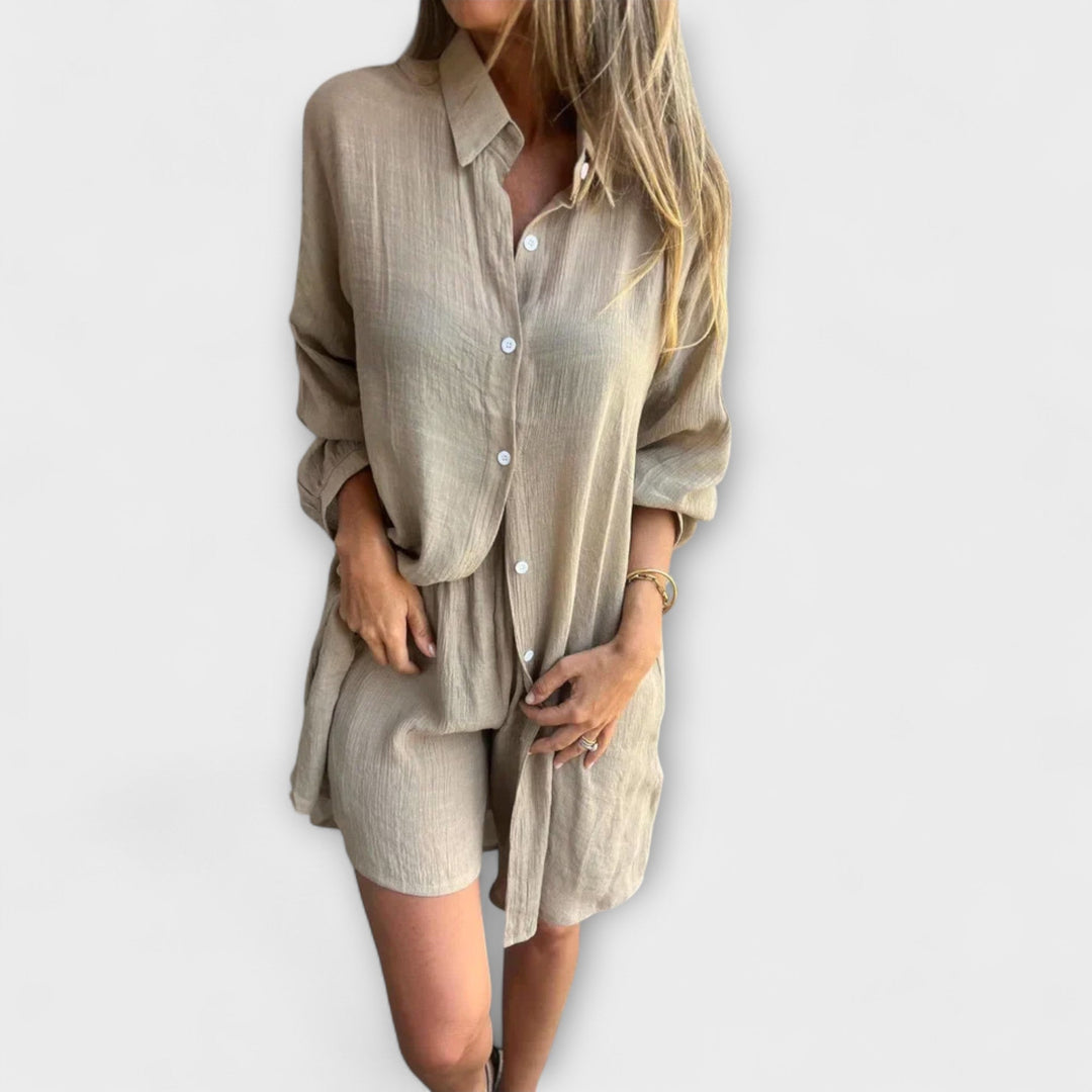 Lara | Blusen-Shorts-Set