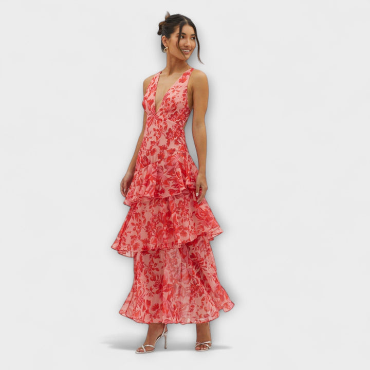 Lisa | Bloom Shift Midikleid