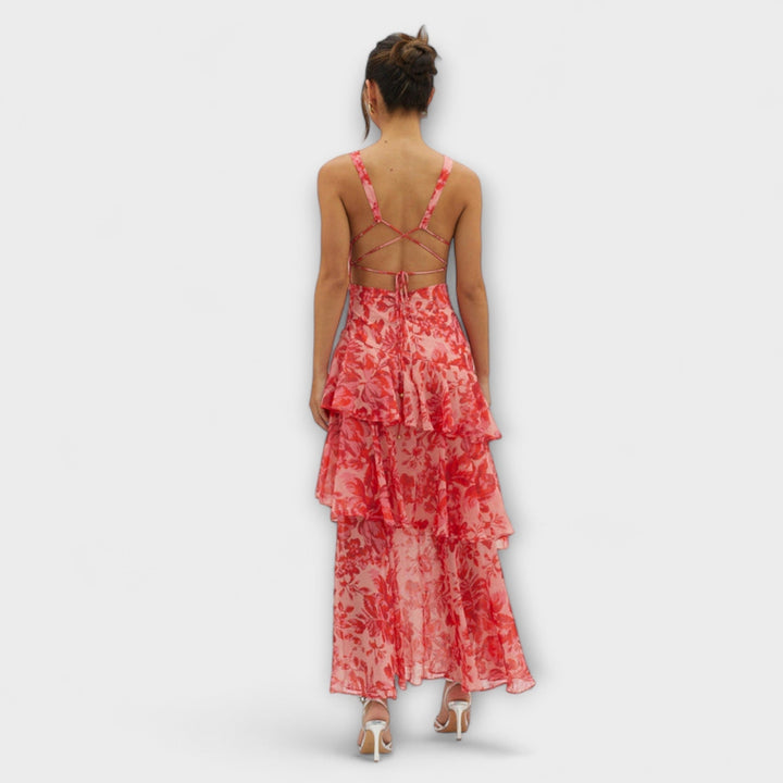Lisa | Bloom Shift Midikleid