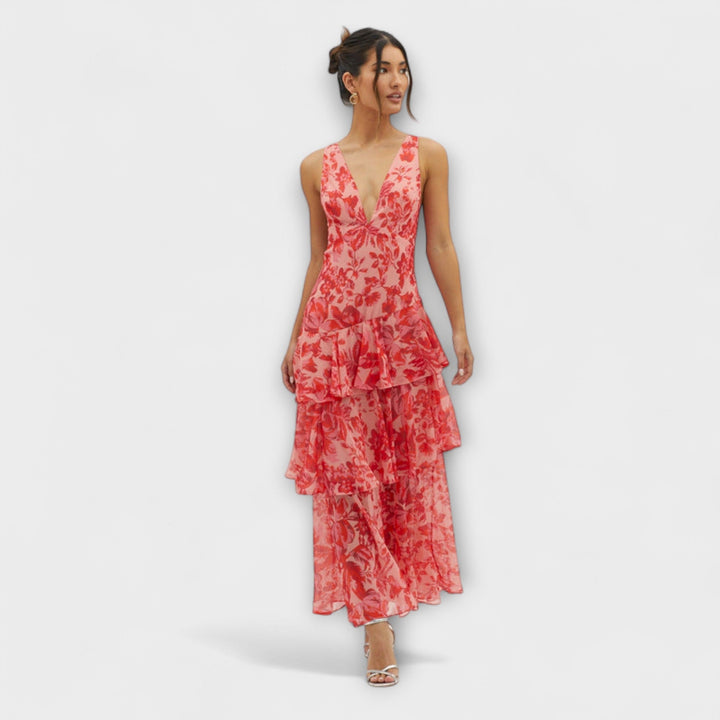 Lisa | Bloom Shift Midikleid