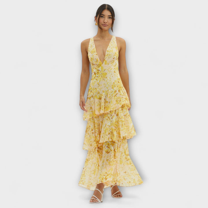 Lisa | Bloom Shift Midikleid