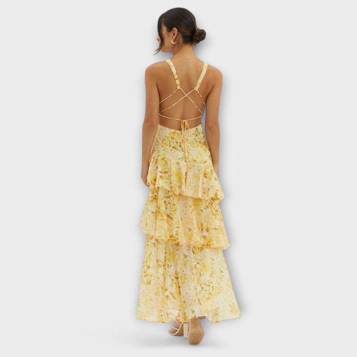 Lisa | Bloom Shift Midikleid