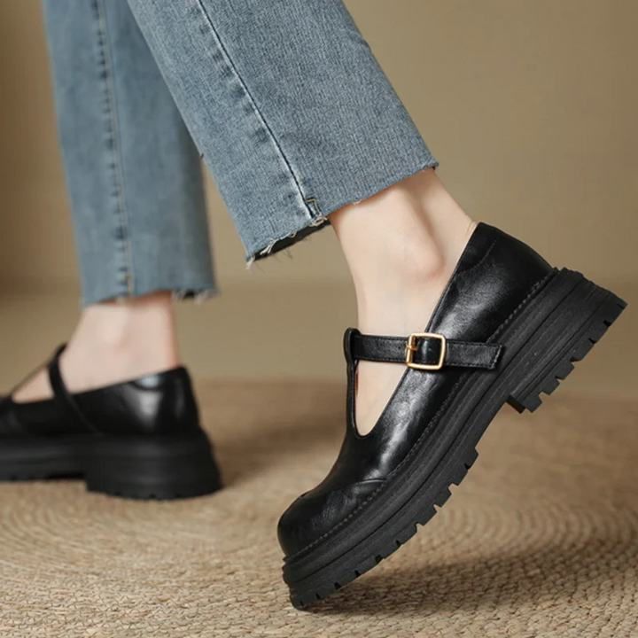 Daria – Vintage-T-Steg-Schuhe