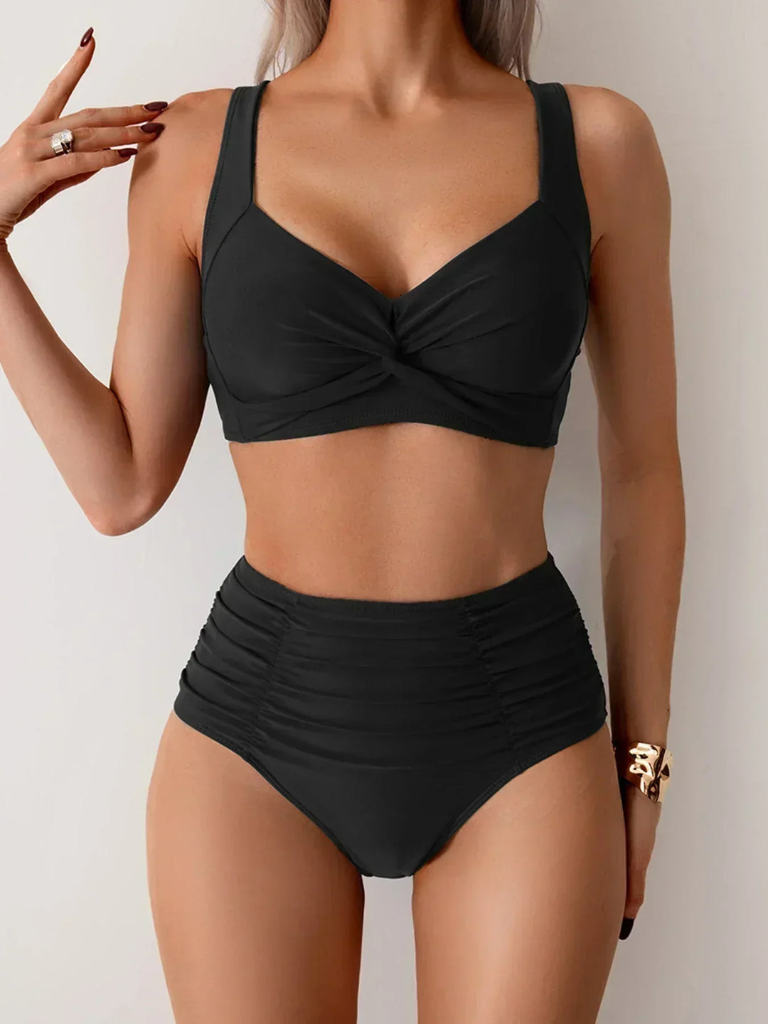 Romy | Hochtailliertes Sommer-Bikiniset