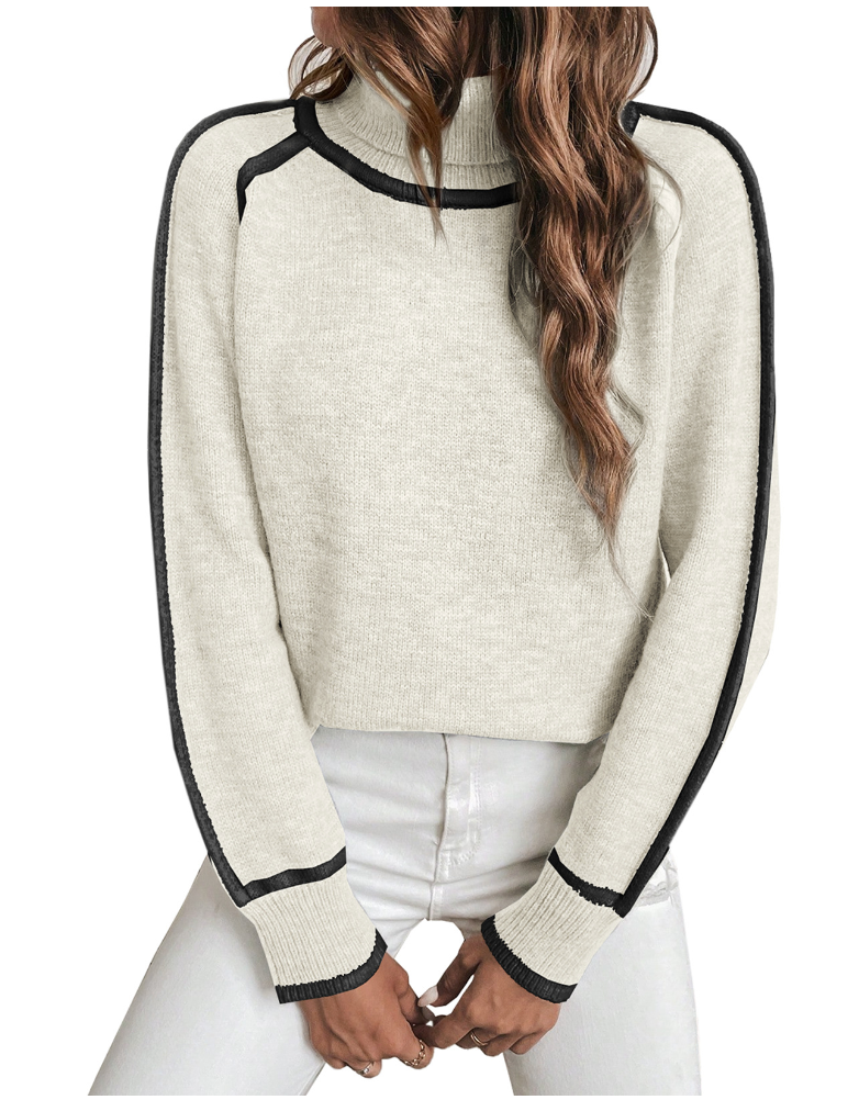 Elle | Kuscheliger Rollkragenpullover für Damen