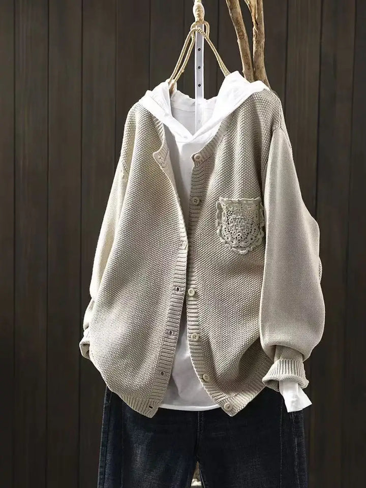 Ansley – Bequeme Strickjacke