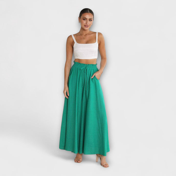 Helga | Bequeme Bundfaltenhose