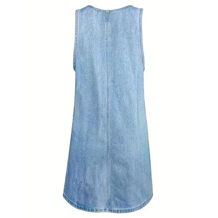 Sigrid - Lässiges Denim-Kleid