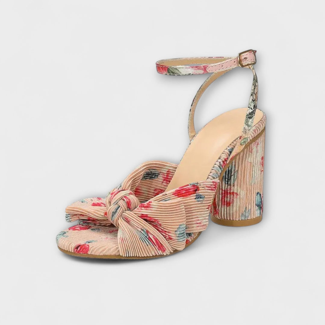 Rebecca | Sandalen mit dicker Schleife