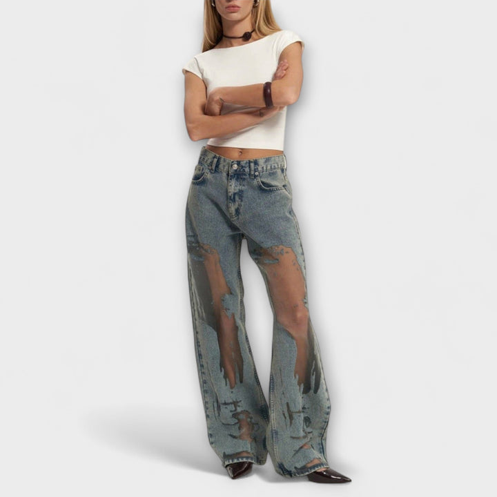 Christiane | Trixie Klare Blaue Jeans Jeans