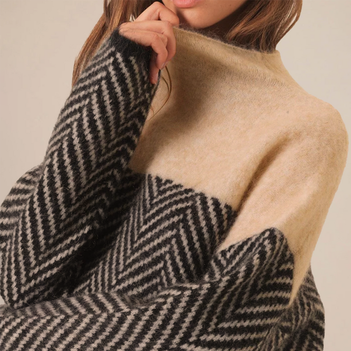 Adelie | Premium-Rollkragenpullover aus edlem Strick