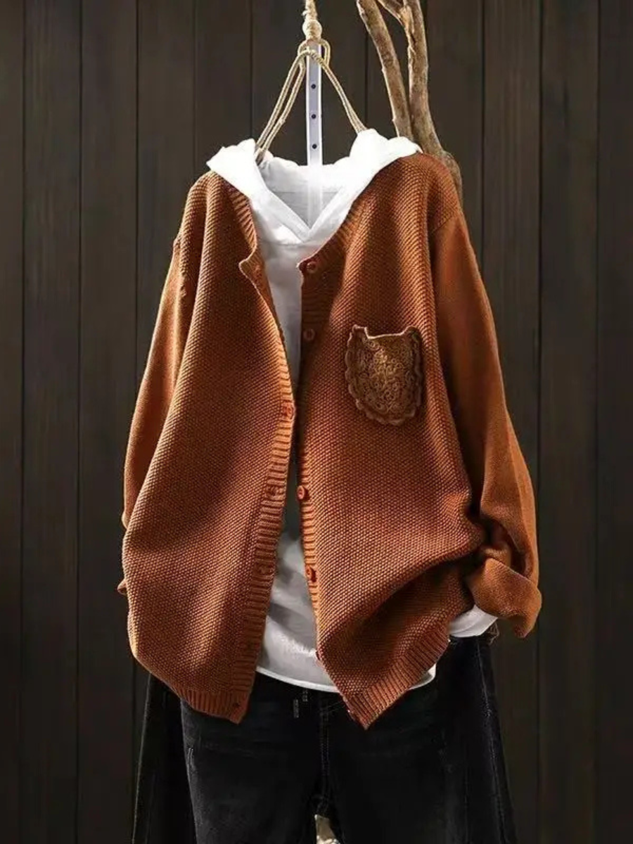 Ansley – Bequeme Strickjacke
