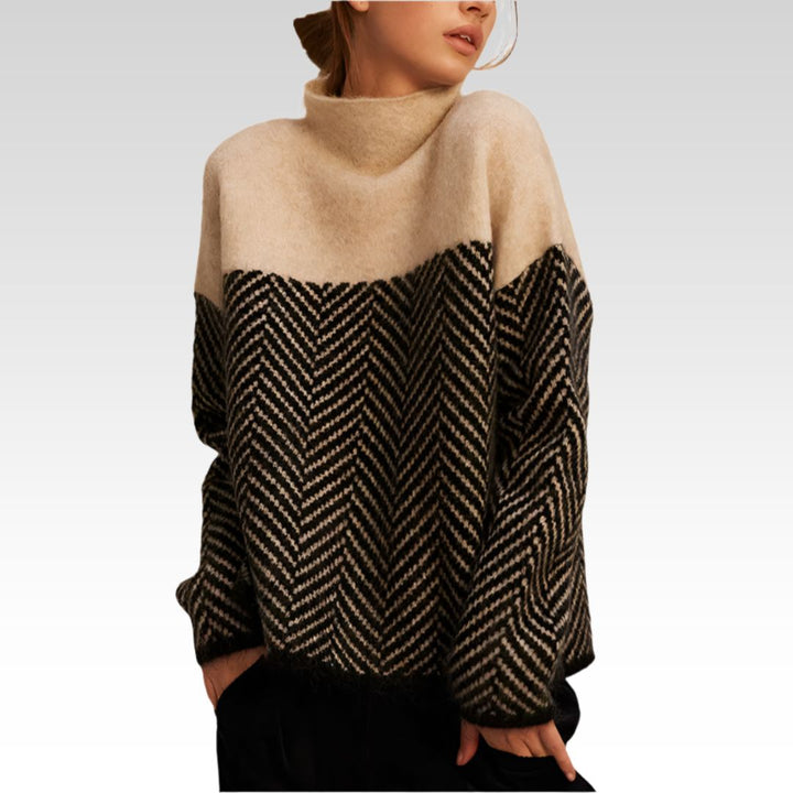 Adelie | Premium-Rollkragenpullover aus edlem Strick