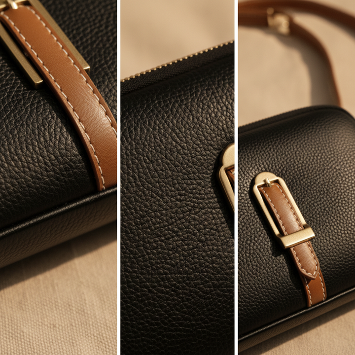 Anne-Sophie | Leder-Umhängetasche